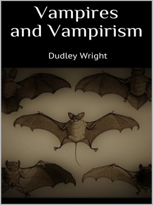 cover image of Vampires and Vampirism